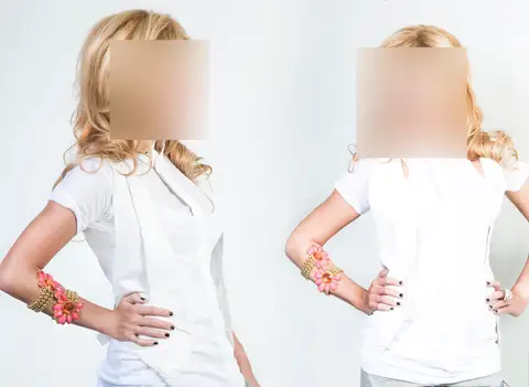 Shoot photo, faces blurred