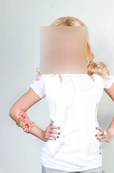 Shoot photo, faces blurred