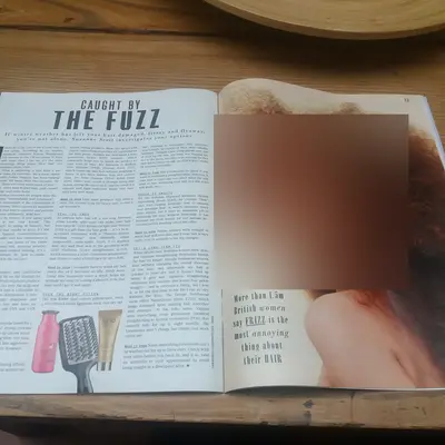 The Sunday Times Style, January 2017: the page. Faces and phone numbers are blurred.
