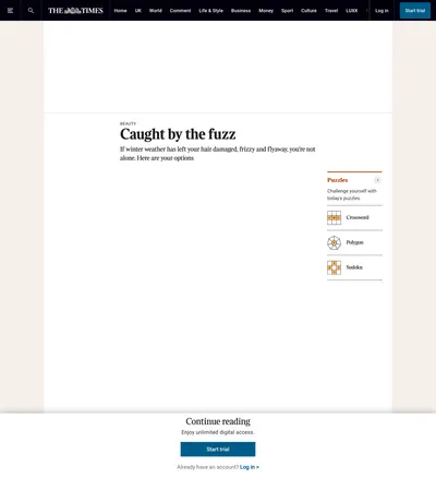 The Times online, January 2017: the page. Faces and phone numbers are blurred.