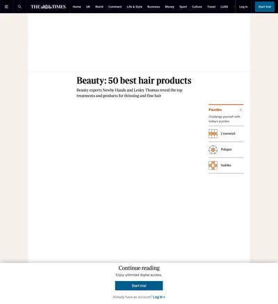 The Times online, October 2019: the page. Faces and phone numbers are blurred.
